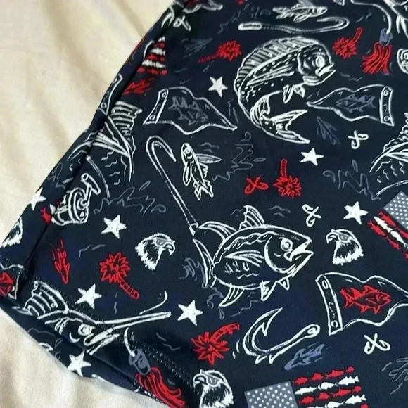 COLUMBIA Women's Size S PFG Freezer 3 III 4th of July America Merica Tank Dress - Picture 3 of 6